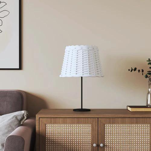 vidaXL vidaXL Lamp Shade White Ø30x20 cm Wicker - Lamp