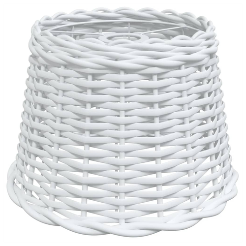 vidaXL vidaXL Lamp Shade White Ø30x20 cm Wicker - Lamp