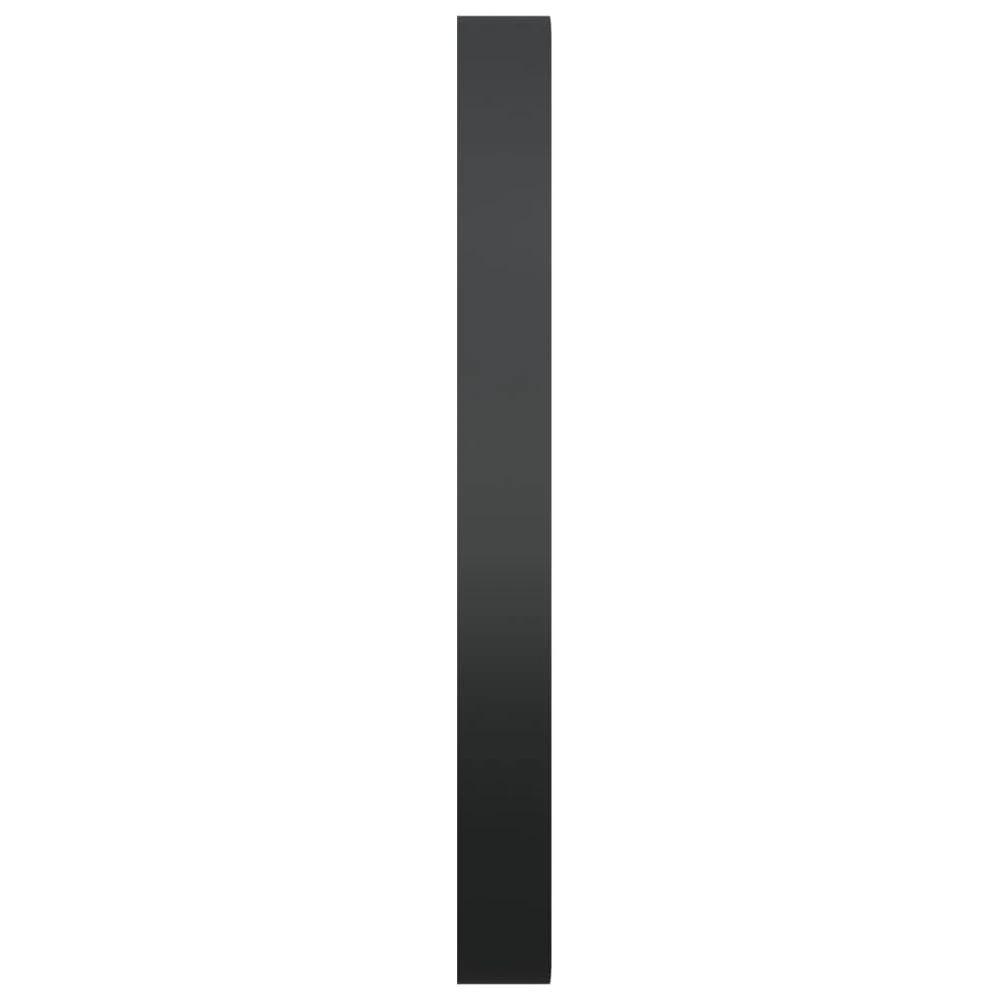 Wall Mirror Black 30 cm by vidaXL
