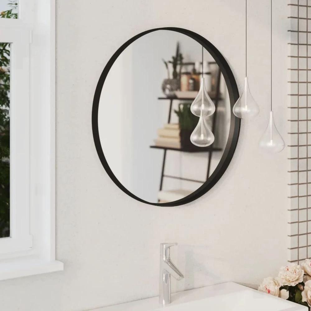 Wall Mirror Black 30 cm by vidaXL