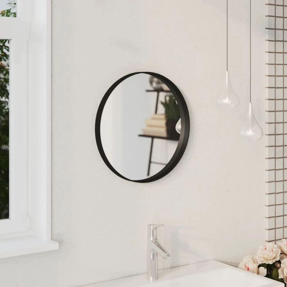 Wall Mirror Black 30 cm by vidaXL