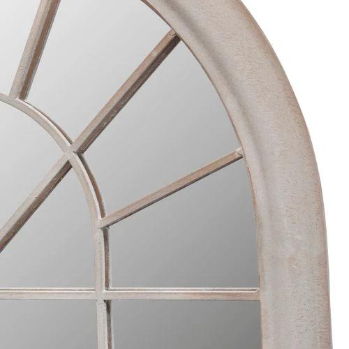 vidaXL Rustic Arch Garden Mirror 60x116 cm for Indoor and Outdoor Use by vidaXL