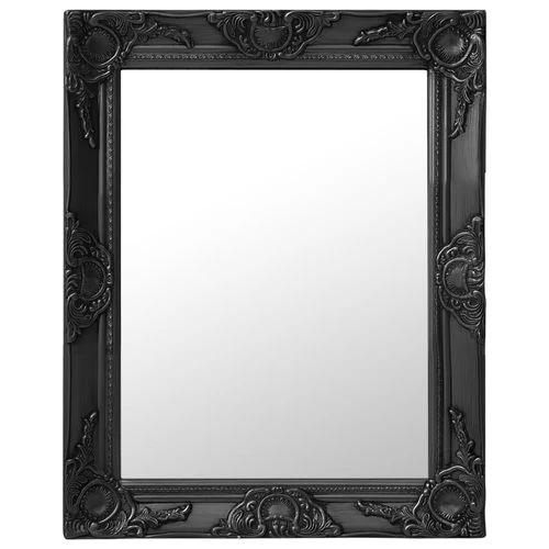 vidaXL vidaXL Wall Mirror Baroque Style 40x40 cm White - Mirror