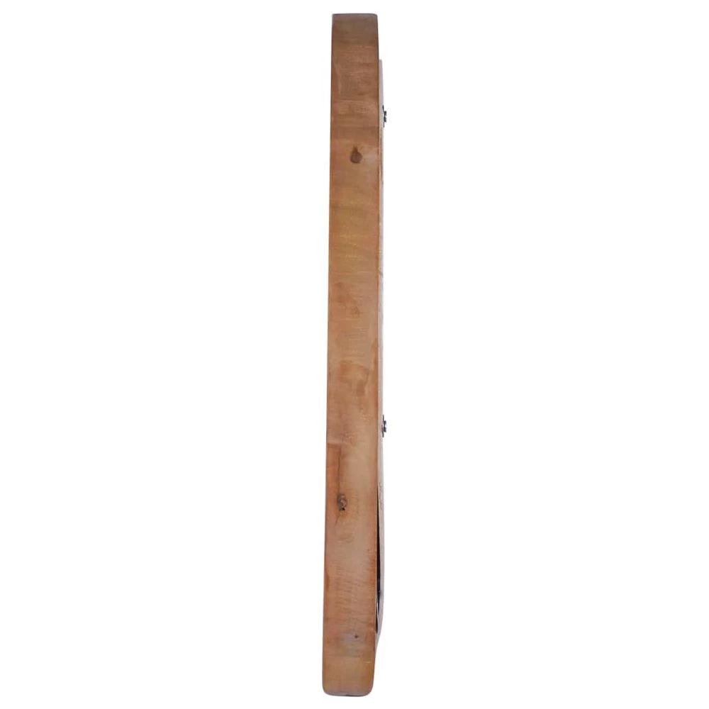 vidaXL Wall Mirror 40 cm Teak Round - Mirror