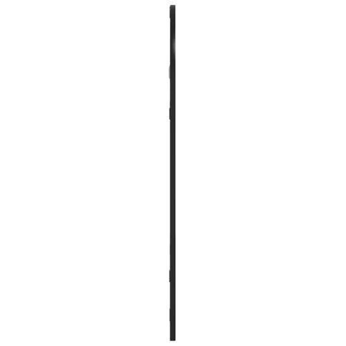 vidaXL Wall Mirror Black 30x60 cm Arch Iron - Mirror