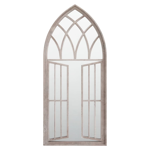 vidaXL Mirror Sand 100x45 cm Iron for Indoor Use by vidaXL