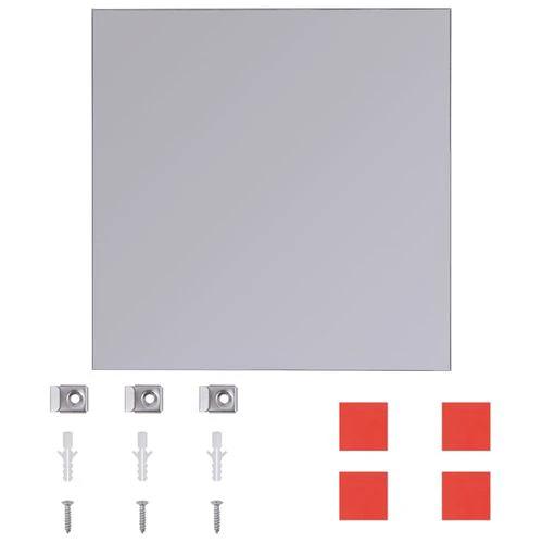 vidaXL Frameless Mirror Tiles Glass 16 pcs 20.5 cm by vidaXL