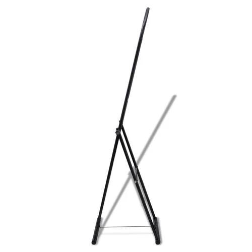 vidaXL Free Standing Floor Mirror Full Length Rectangular Black - Mirror