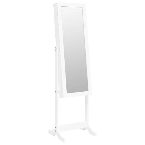 vidaXL Mirror Jewellery Cabinet with LED Lights - Mirror