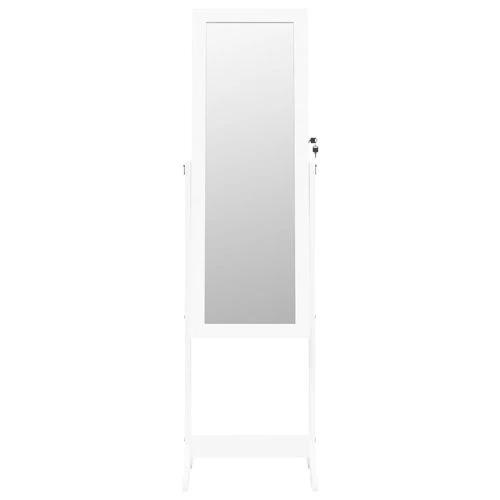 vidaXL Mirror Jewellery Cabinet with LED Lights - Mirror