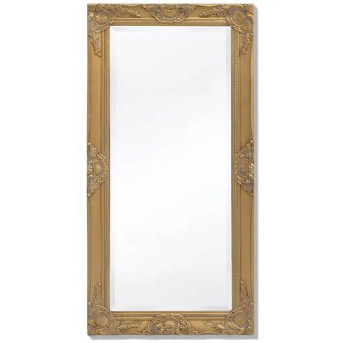 vidaXL vidaXL Wall Mirror Baroque Style 100x50 cm White - Mirror