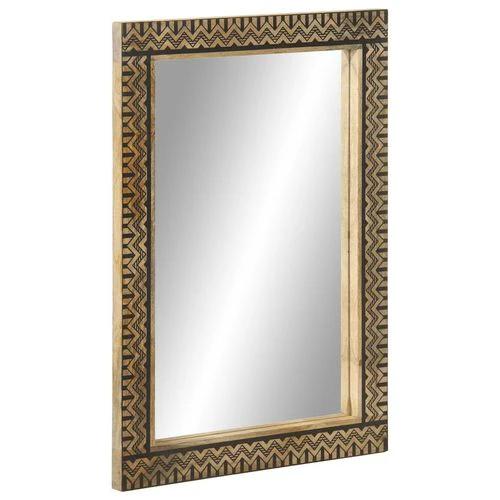 vidaXL Bathroom Mirror 50x70 cm Solid Wood Mango and Glass by vidaXL