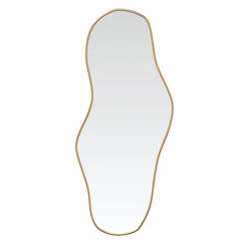 vidaXL Wall Mirror Gold 60x25 cm - Mirror