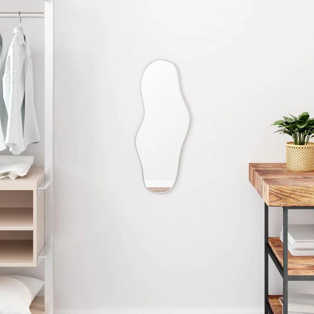 vidaXL Wall Mirror Silver 60x25 cm - Mirror