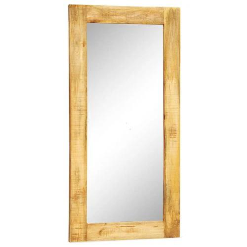 vidaXL Wall Mirror with Solid Wood Frame 120 x 60 cm - Mirror
