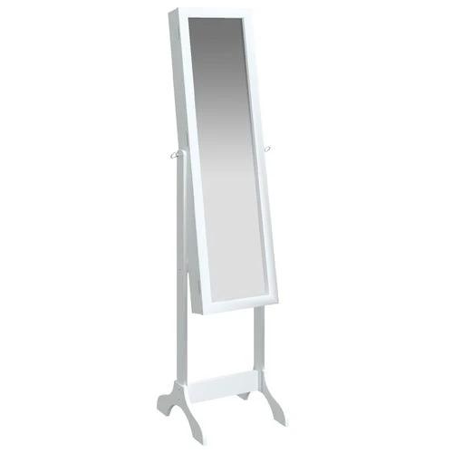 vidaXL Free-Standing Mirror White 34x37x146 cm by vidaXL