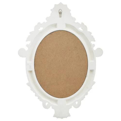 vidaXL Wall Mirror Castle Style 56x76 cm White by vidaXL