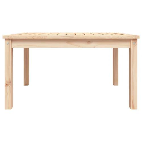vidaXL vidaXL Garden Table 82.5x50.5x45 cm Solid Wood Pine -