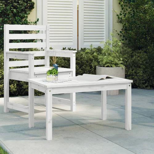 vidaXL vidaXL Garden Table 82.5x50.5x45 cm Solid Wood Pine -