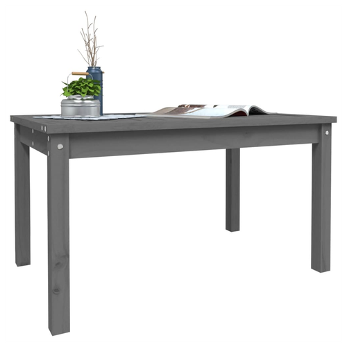 vidaXL Garden Table 82.5x50.5x45 cm Solid Wood Pine by vidaXL