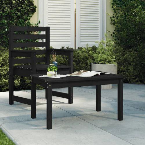 vidaXL Garden Table 82.5x50.5x45 cm Solid Wood Pine by vidaXL