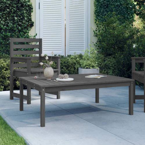 vidaXL Garden Table 82.5x50.5x45 cm Solid Wood Pine by vidaXL