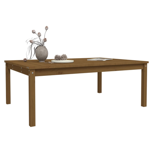 vidaXL vidaXL Garden Table 82.5x50.5x45 cm Solid Wood Pine -