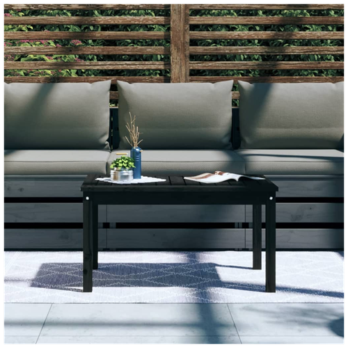 vidaXL Garden Table 82.5x50.5x45 cm Solid Wood Pine by vidaXL