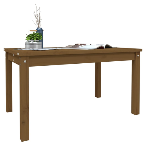 vidaXL vidaXL Garden Table 82.5x50.5x45 cm Solid Wood Pine -
