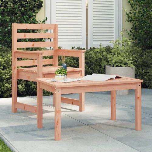 vidaXL vidaXL Garden Table 82.5x50.5x45 cm Solid Wood Pine -