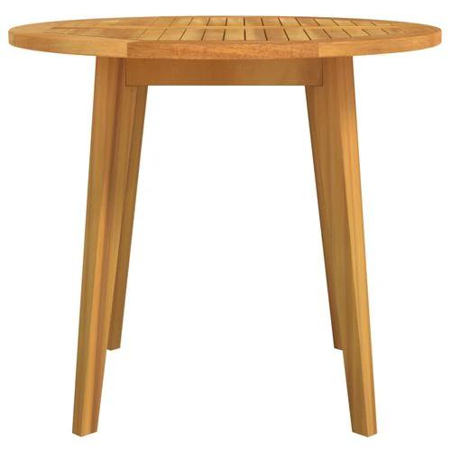 vidaXL Garden Table Ø85x75 cm Solid Wood Acacia -  from vidaXL