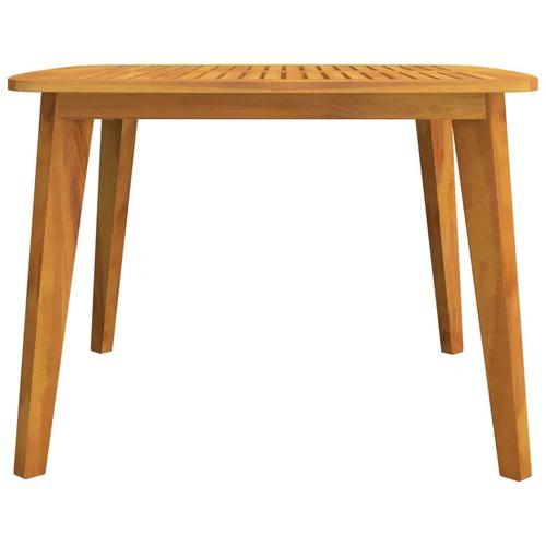 vidaXL Garden Table Ø85x75 cm Solid Wood Acacia -  from vidaXL