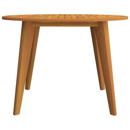 vidaXL Garden Table Ø85x75 cm Solid Wood Acacia -  from vidaXL