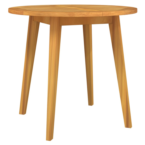 vidaXL Garden Table Ø85x75 cm Solid Wood Acacia -  from vidaXL
