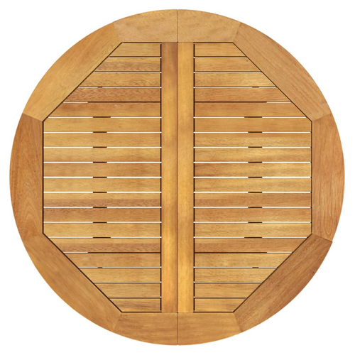 vidaXL Garden Table Ø85x75 cm Solid Wood Acacia -  from vidaXL