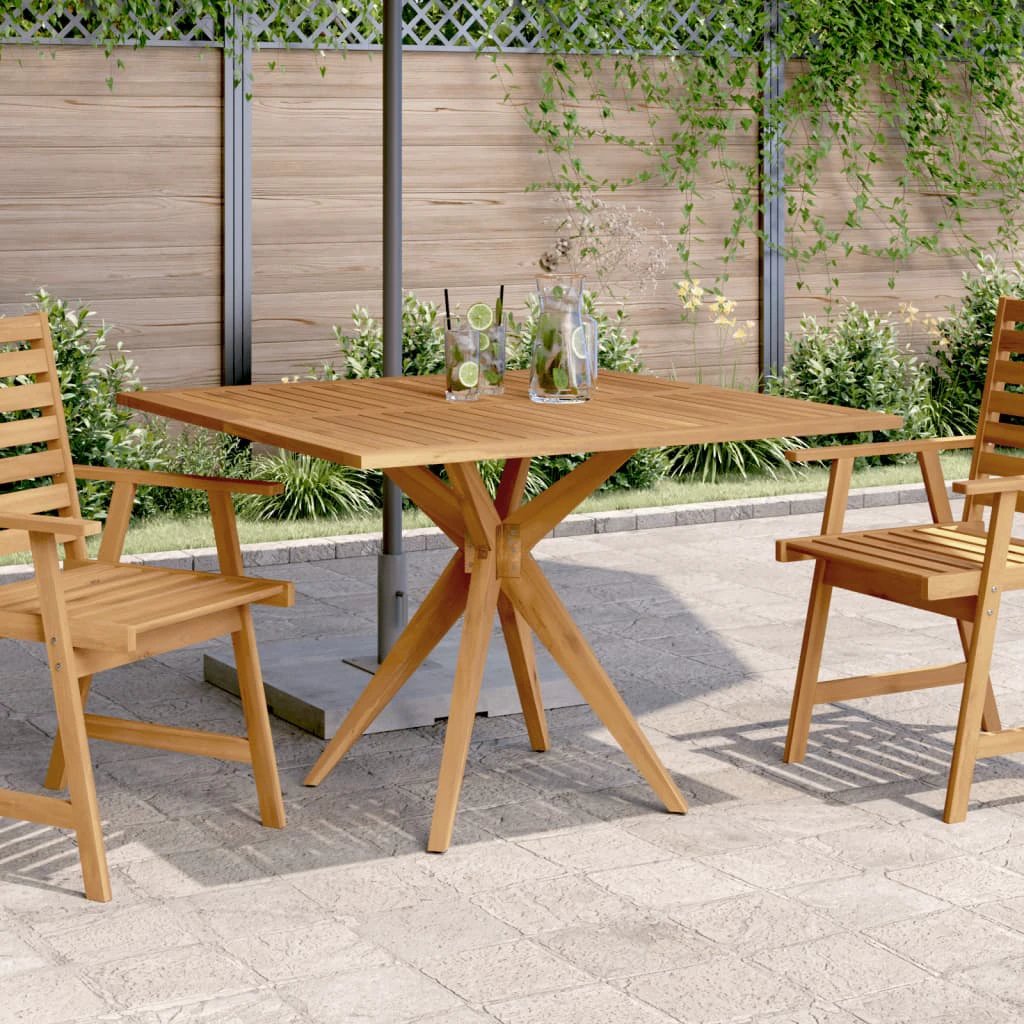 vidaXL Garden Table Round Ø85x75 cm Solid Wood Acacia -  from vidaXL