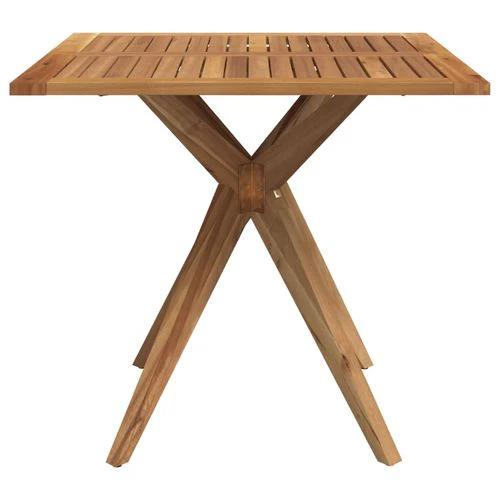 vidaXL Garden Table Round Ø85x75 cm Solid Wood Acacia -  from vidaXL