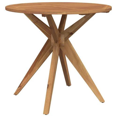 vidaXL Garden Table Round Ø85x75 cm Solid Wood Acacia -  from vidaXL