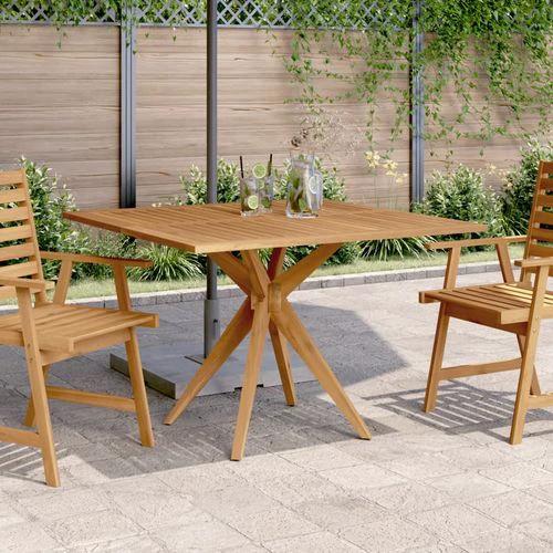 vidaXL Garden Table Round Ø85x75 cm Solid Wood Acacia -  from vidaXL