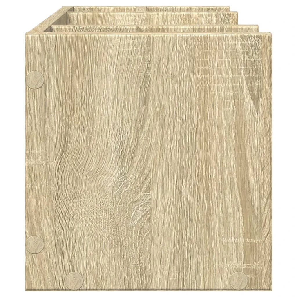 vidaXL Desk Organiser White 44.5x24x25 cm Engineered wood by vidaXL