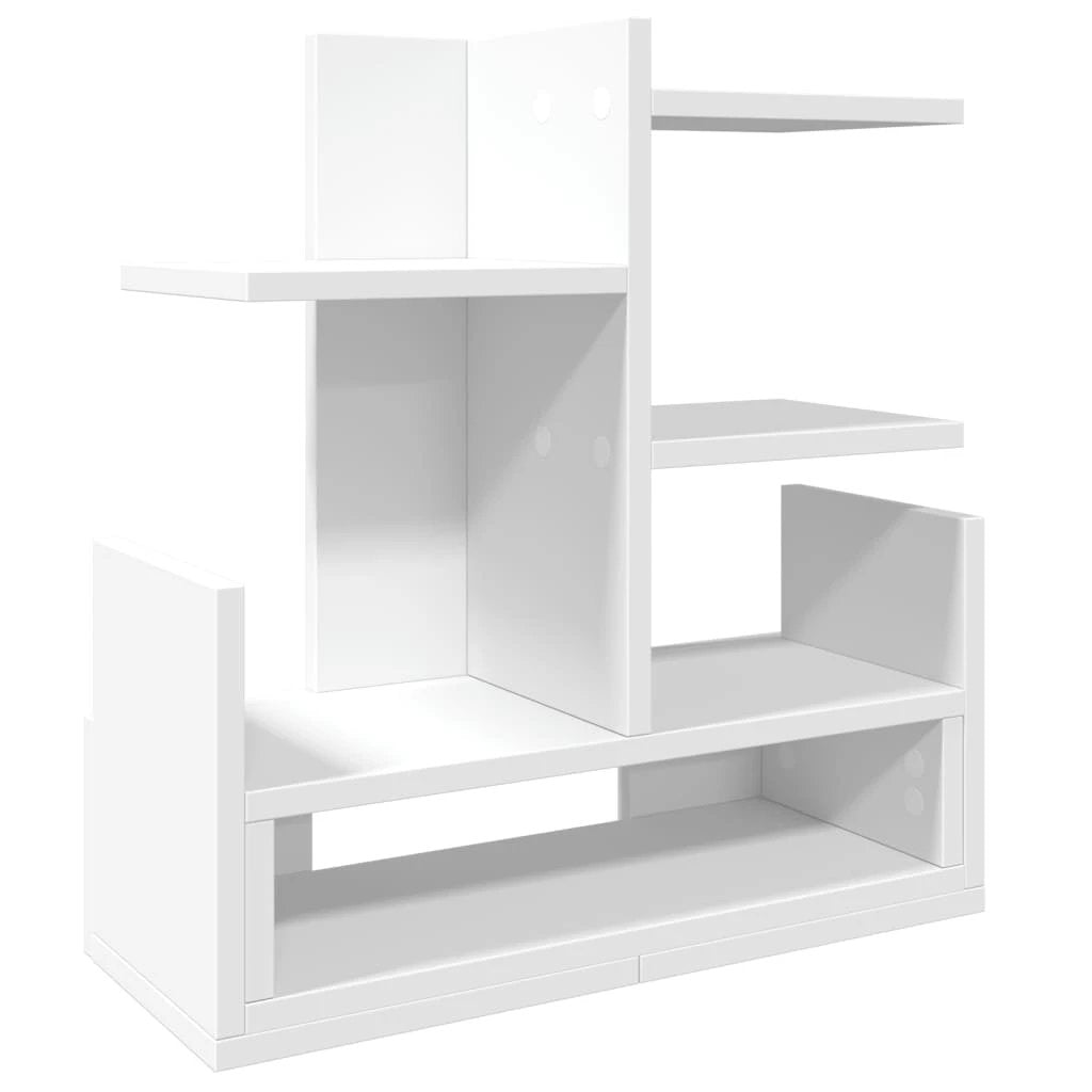 vidaXL Desk Organiser White 49x20x52.5 cm Engineered wood - Office Storage