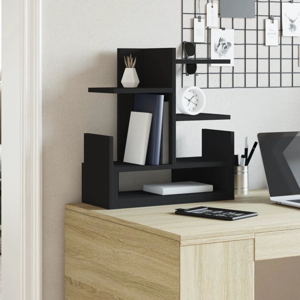 vidaXL Desk Organiser White 49x20x52.5 cm Engineered wood by vidaXL
