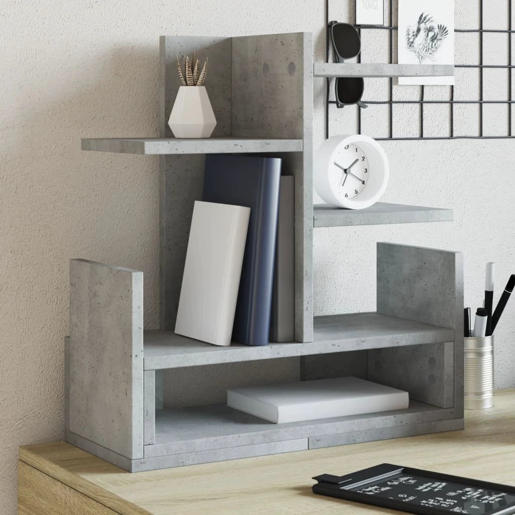 vidaXL Desk Organiser White 49x20x52.5 cm Engineered wood - Office Storage