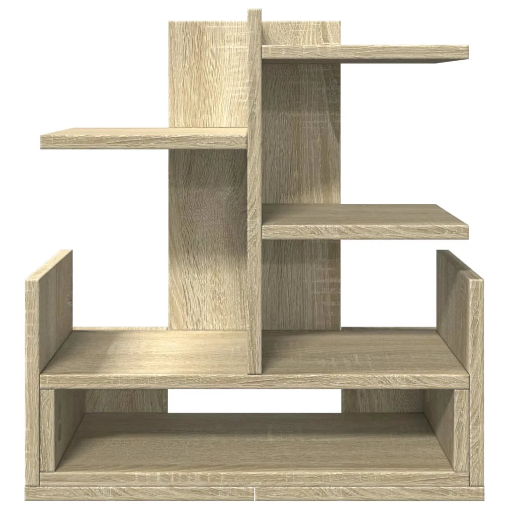 vidaXL Desk Organiser White 49x20x52.5 cm Engineered wood - Office Storage