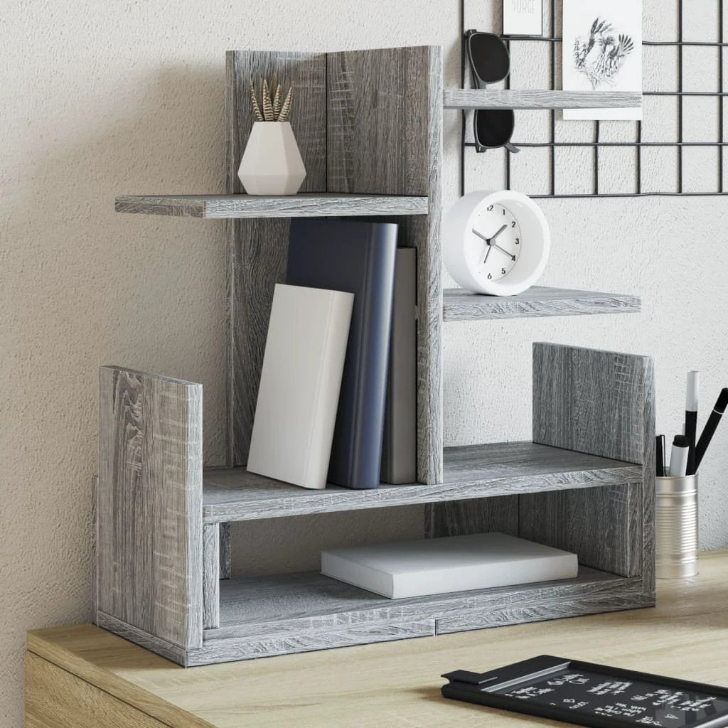 vidaXL Desk Organiser White 49x20x52.5 cm Engineered wood by vidaXL