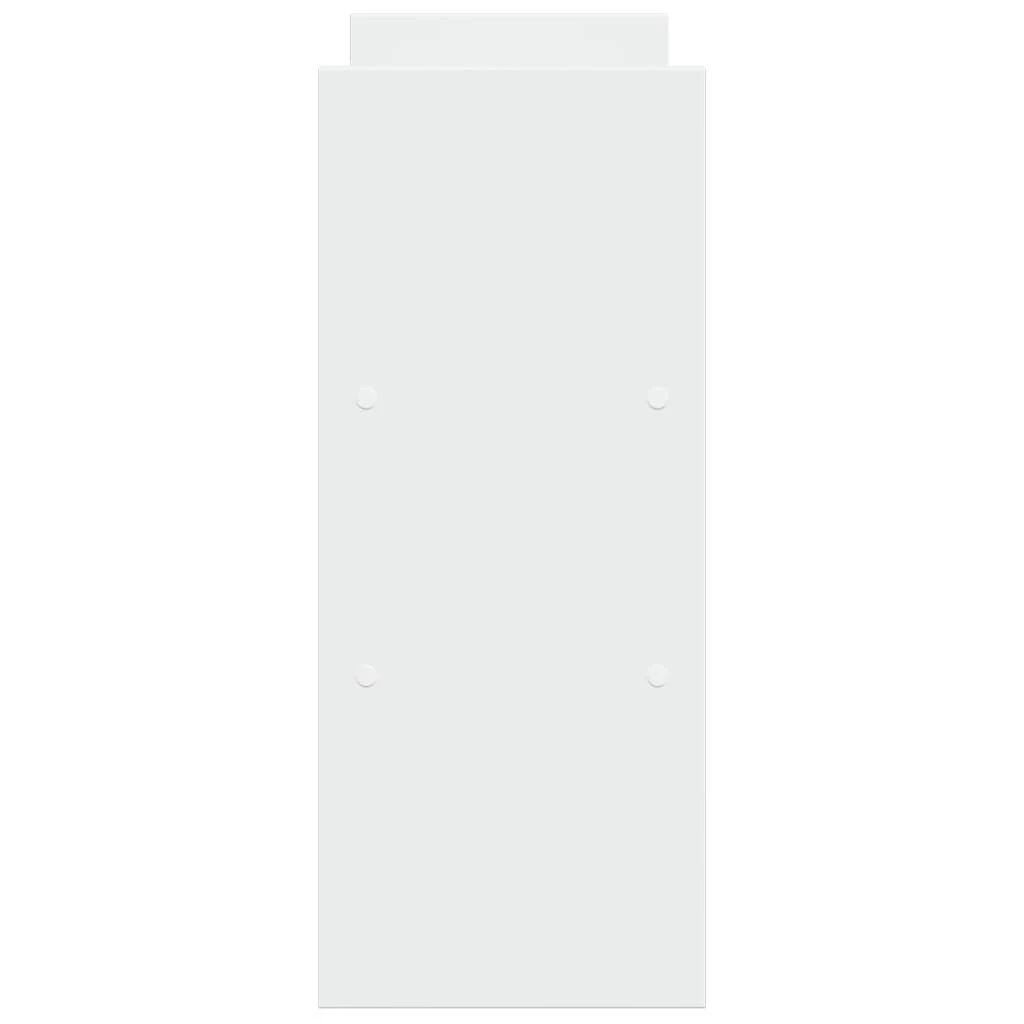 vidaXL Desk Organiser Adjustable White 40x17x41 cm Engineered Wood - Office Storage
