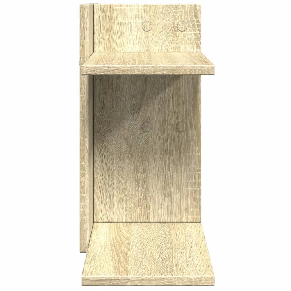 vidaXL Desk Organiser White 42x21.5x42 cm Engineered wood by vidaXL