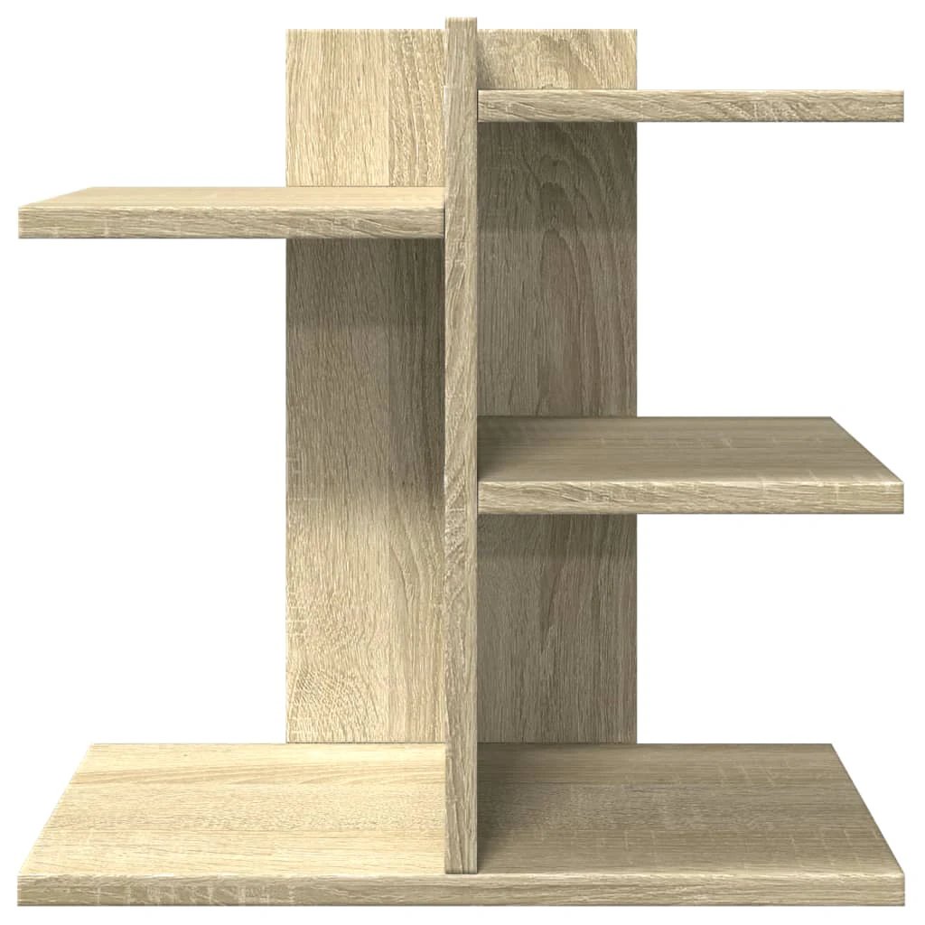 vidaXL Desk Organiser White 42x21.5x42 cm Engineered wood by vidaXL