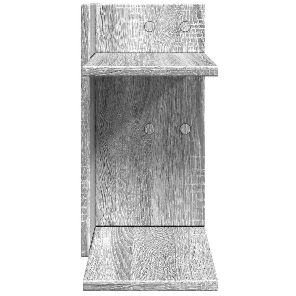 vidaXL Desk Organiser White 42x21.5x42 cm Engineered wood - Office Storage