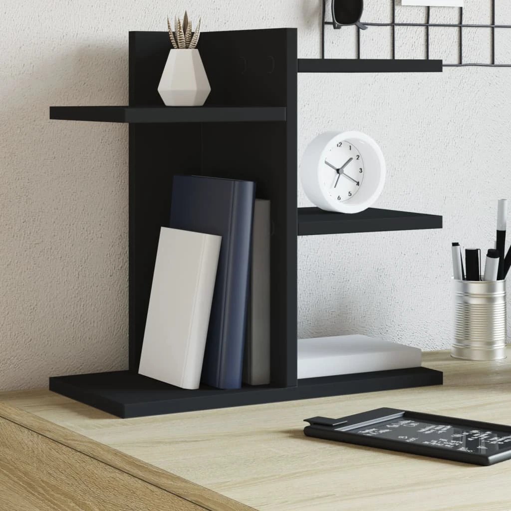 vidaXL Desk Organiser White 42x21.5x42 cm Engineered wood - Office Storage